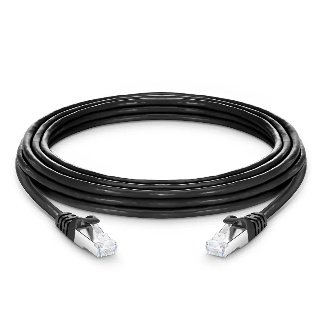 (15,2m)Câble Réseau Ethernet Cat6a Snagless Blindé (SFTP)