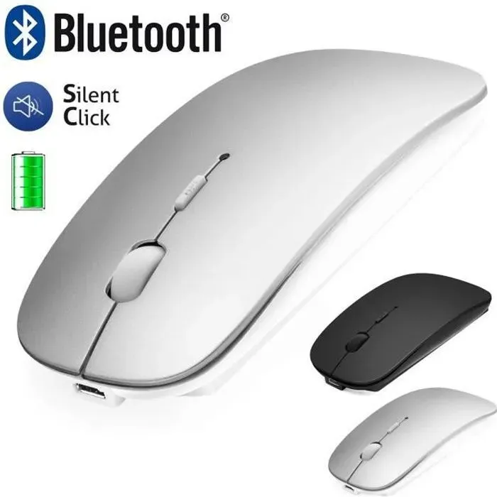 Souris sans fils compatible Windows 11 et Mac